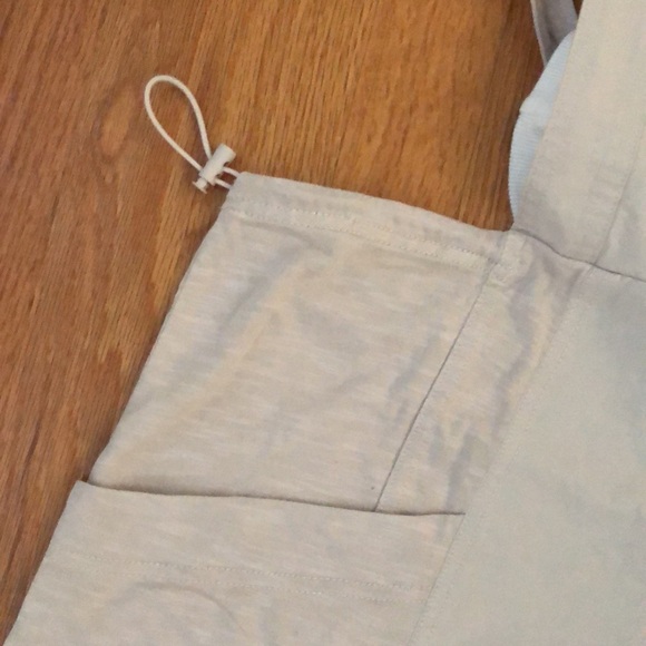 Daily Practice by Anthropologie Sleeveless Romper Size L Beige - Picture 5 of 11